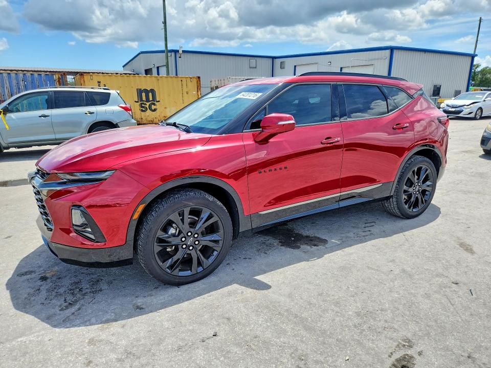 2019 Chevrolet Blazer VIN 3GNKBERSXKS589839 — COPART salvage auction photo