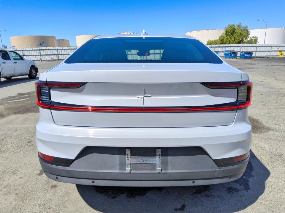 2023 Polestar 2 VIN YSMEG3KA9PL135466 COPART salvage auction — SIDE, CA - SALVAGE CERTIFICATE, sold $5,300 on 2026-09-21 (photo 6)