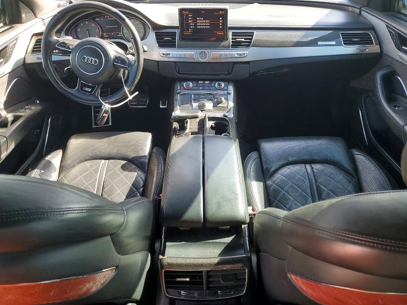 2014 Audi S8 VIN WAUD2AFD1EN007994 COPART salvage auction — FRONT END, Va - Certificate Of Title, sold $11,600 on 2026-09-18 (photo 8)