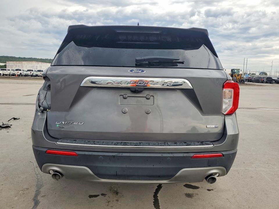 2021 Ford Explorer VIN 1FMSK8FH2MGB03850 COPART salvage auction — SIDE, Ok - Certificate Of Title, sold $4,700 on 2026-10-07 (photo 6)