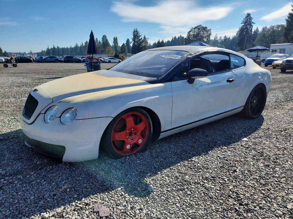 2005 Bentley Continental VIN SCBCR63W95C027812 — COPART salvage auction photo