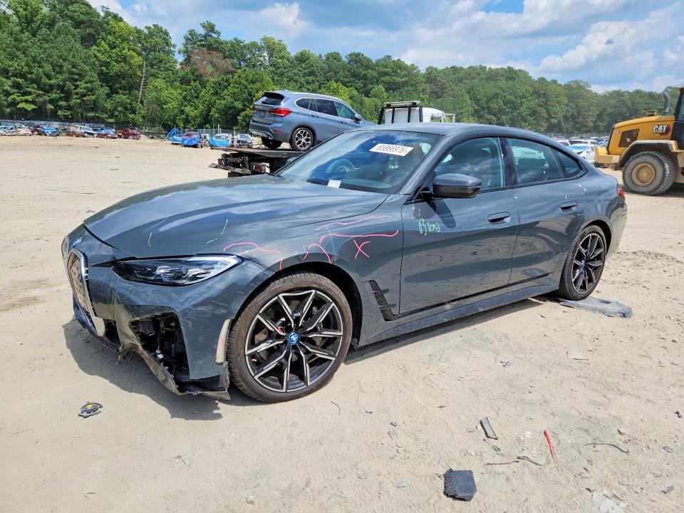 2023 BMW I4 VIN WBY73AW09PFN73049 — COPART salvage auction photo