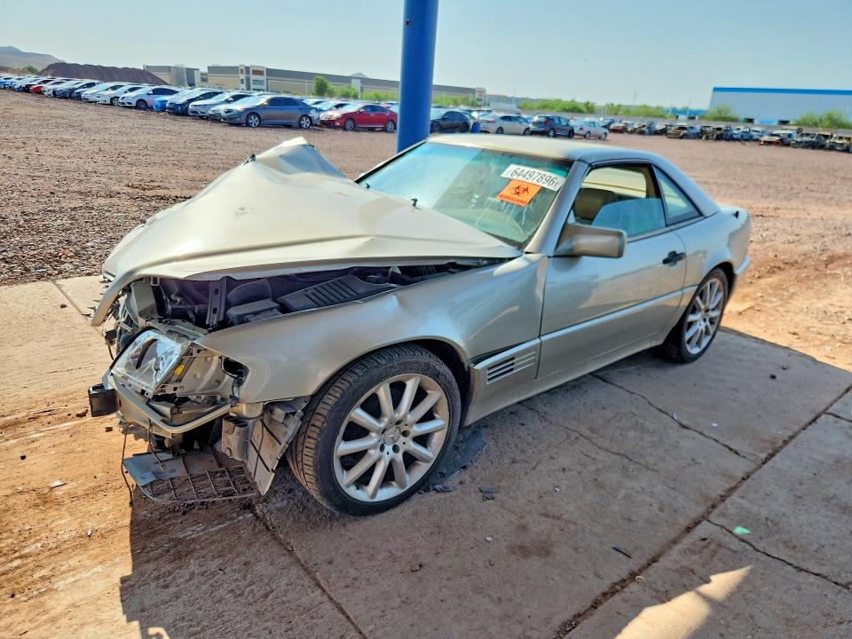 1994 Mercedes-benz Sl-klasse VIN WDBFA67E3RF101943 COPART salvage auction — FRONT END, Az - Cert Of Title - Salvage, sold $175 on 2026-08-25 (photo 1)
