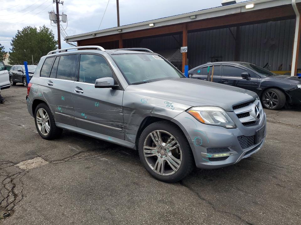 2013 Mercedes-benz Glk-klasse VIN WDCGG8JB7DF974371 COPART salvage auction — FRONT END, Co - Public - Salvage Title, sold $2,600 on 2026-08-20 (photo 4)