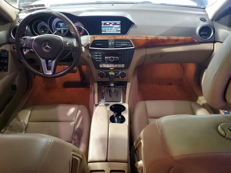 2013 Mercedes-benz C class VIN WDDGF8AB6DR265136 COPART salvage auction — FRONT END, PA - RECONSTRUCTED CLEAN, sold $400 on 2026-08-19 (photo 8)