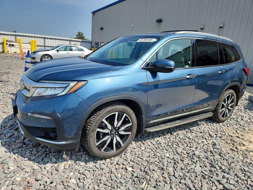 2019 Honda Pilot VIN 5FNYF6H60KB091014 — COPART salvage auction photo