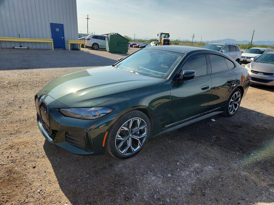 2023 BMW I4 VIN WBY73AW0XPFR25023 — COPART salvage auction photo