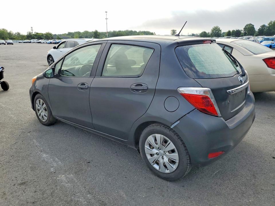 2014 Toyota Yaris VIN JTDKTUD31ED575848 COPART salvage auction — WATER/FLOOD, Nj - Certificate Of Title, sold $150 on 2026-08-14 (photo 2)