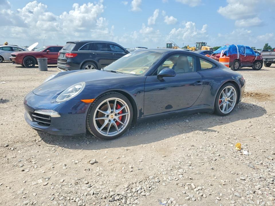 2013 Porsche 911 VIN WP0AB2A96DS121505 COPART salvage auction — WATER/FLOOD, Tx - Salvage Title-Flood Damage, sold $40,500 on 2026-09-17 (photo 1)
