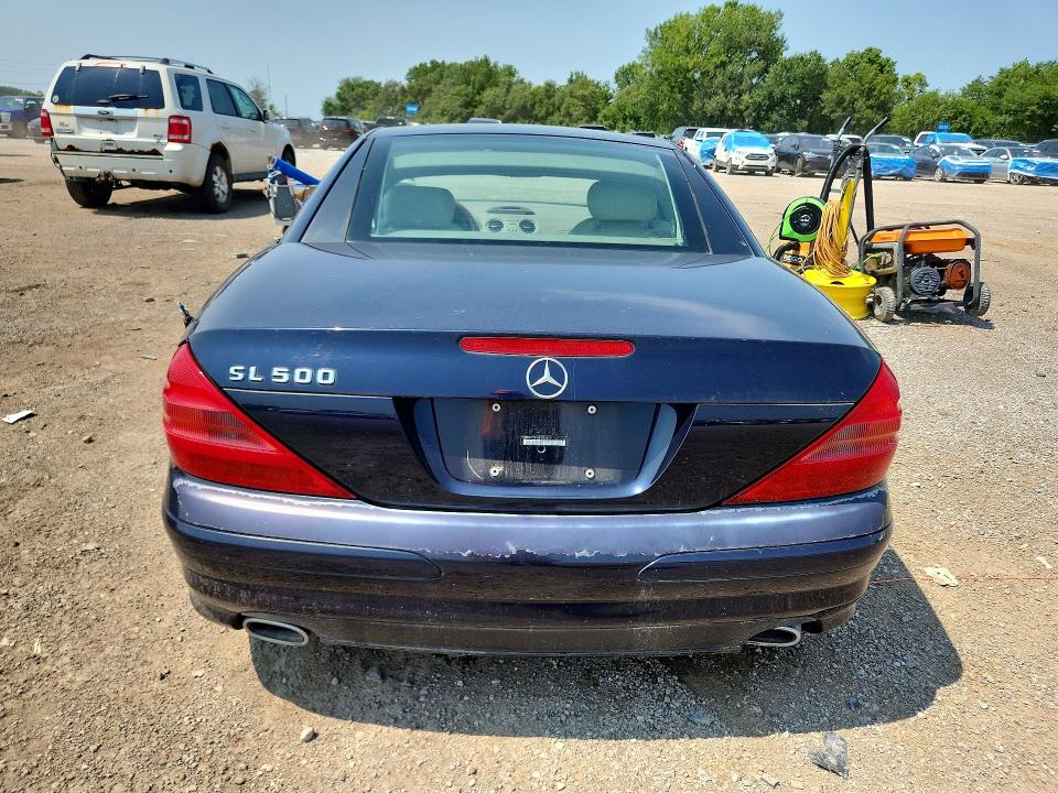 2003 Mercedes-benz Sl-class VIN WDBSK75F53F035609 COPART salvage auction — FRONT END, Ia - Certificate Of Title, sold $2,450 on 2026-08-21 (photo 6)