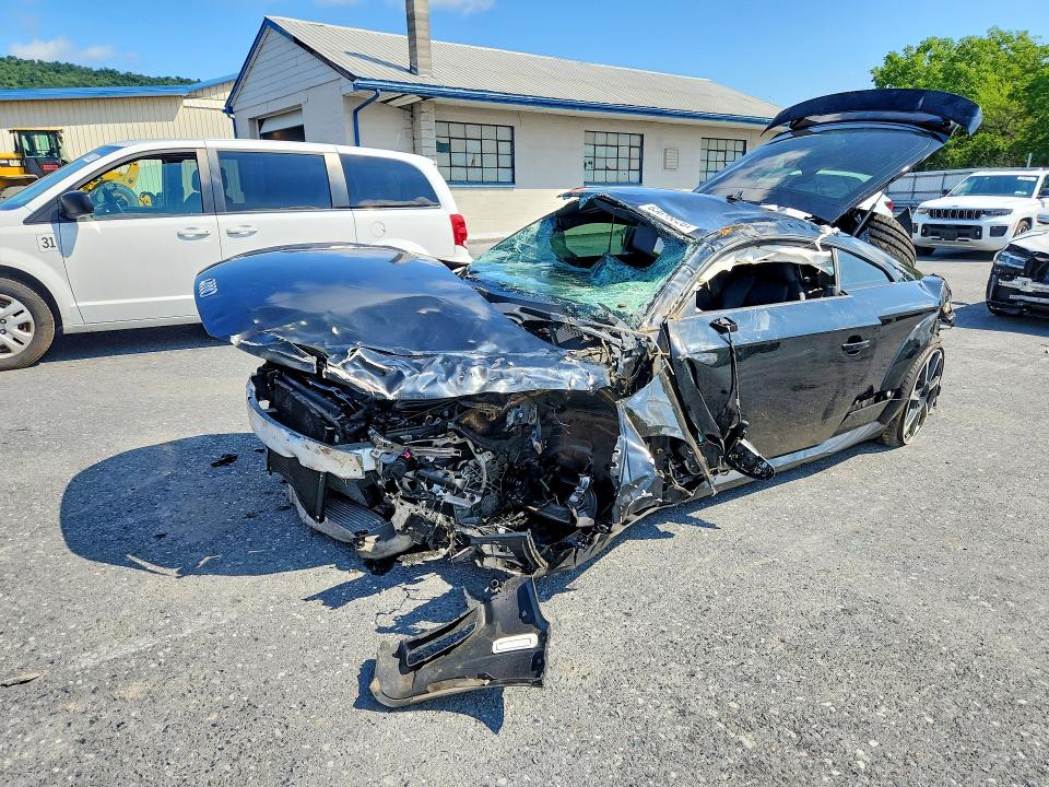 2018 Audi Tt rs VIN WUACSAFV3J1903130 COPART salvage auction — ALL OVER, PA - CERTIFICATE OF SALVAGE, sold $4,200 on 2026-08-18 (photo 1)