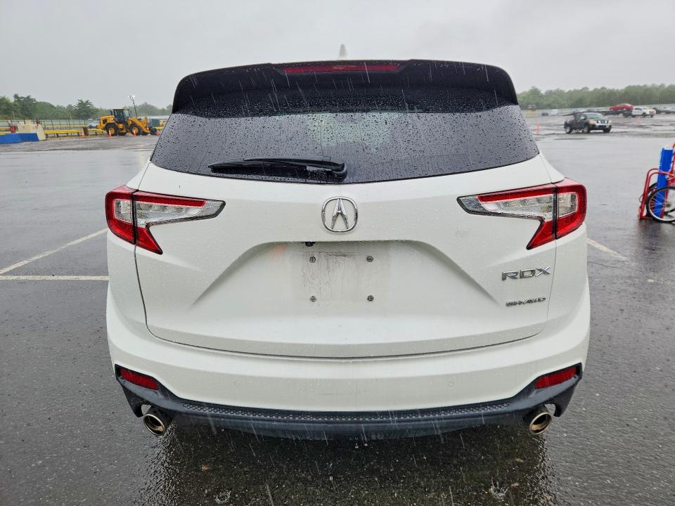 2020 Acura Rdx VIN 5J8TC2H57LL038877 COPART salvage auction — WATER/FLOOD, Ny - Mv907A-Flood Salvage, sold $10,700 on 2026-08-21 (photo 6)