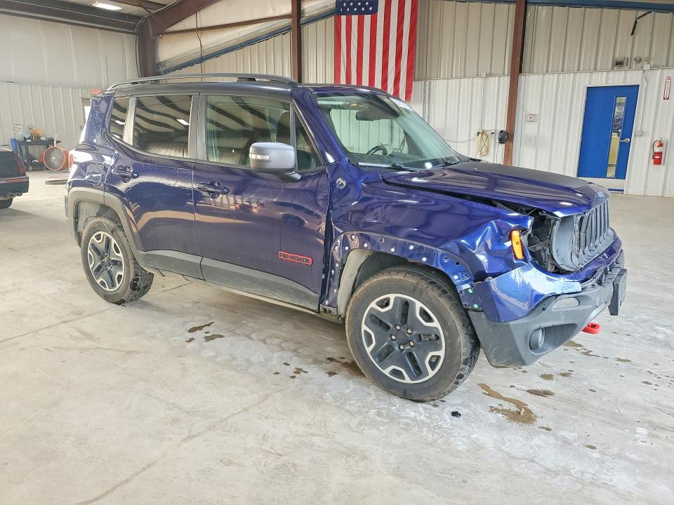 2016 Jeep Renegade VIN ZACCJBCTXGPC70773 COPART salvage auction — FRONT END, Pa - Certificate Of Salvage, sold $1,500 on 2026-08-19 (photo 4)