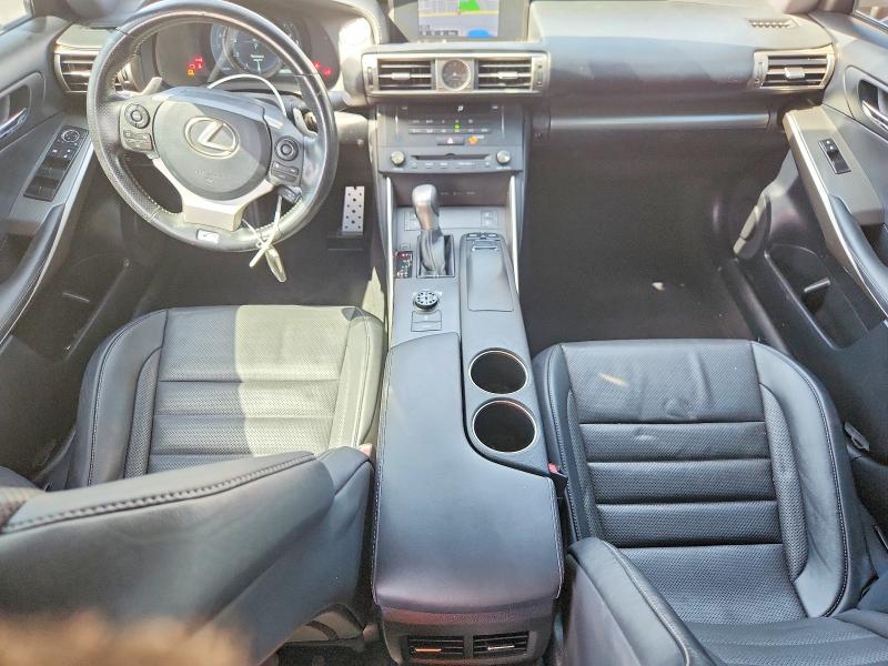 2016 Lexus Is VIN JTHBA1D25G5034504 COPART salvage auction — NORMAL WEAR, Tx - Certificate Of Title, sold $1,800 on 2026-09-03 (photo 8)