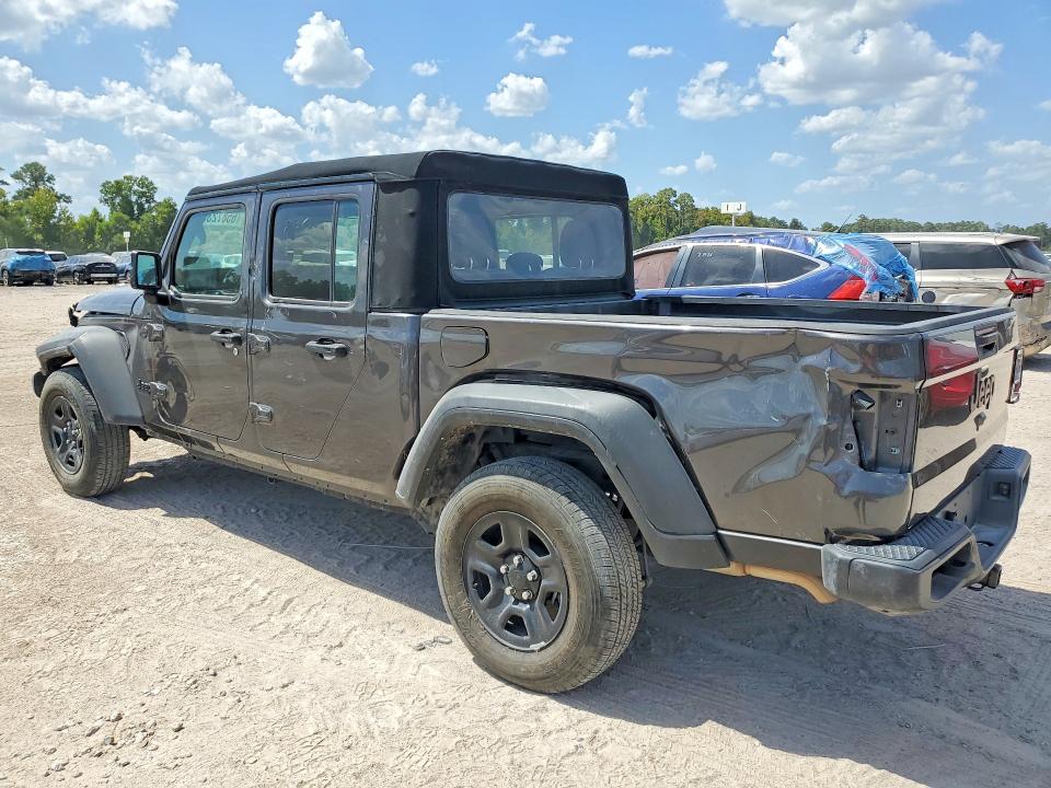 2024 Jeep Gladiator VIN 1C6HJTAG1RL124603 COPART salvage auction — FRONT END, Tx - Salvage Vehicle Title, sold $10,500 on 2026-08-28 (photo 2)