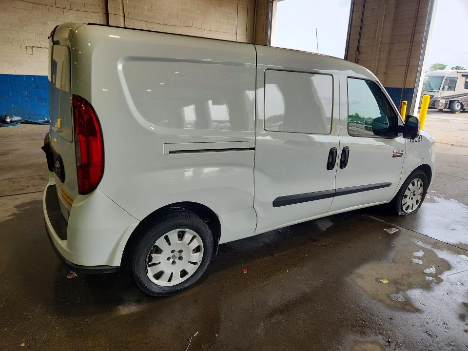 2020 Ram Promaster city VIN ZFBHRFBB9L6R44796 COPART salvage auction — FRONT END, Mi - Certificate Of Title, sold $1,550 on 2026-08-18 (photo 3)