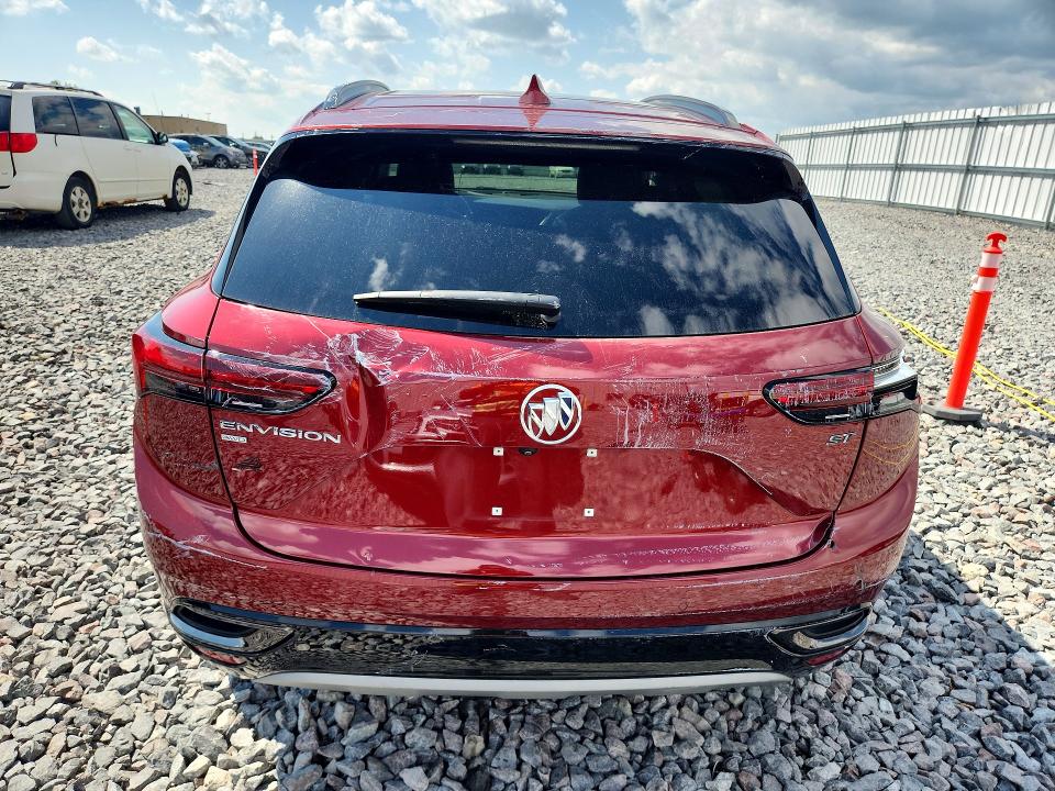 2022 Buick Envision VIN LRBFZPR41ND015796 COPART salvage auction — REAR END, Wi - Cert Of Title-Salvage Vehicle, sold $7,600 on 2026-09-04 (photo 6)