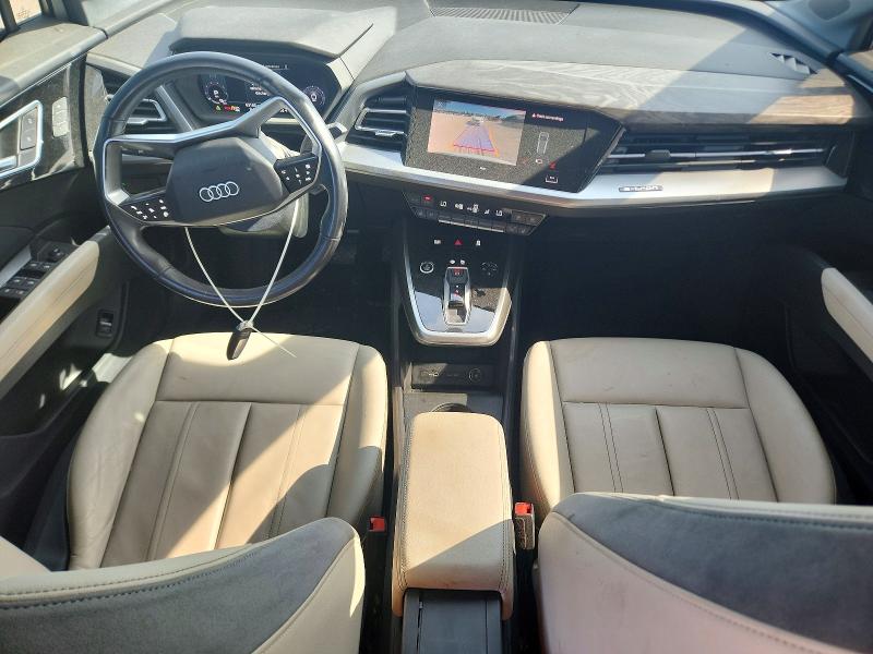 2022 Audi Q4 e-tron VIN WA1H2BFZ9NP013997 COPART salvage auction — FRONT END, Fl - Certificate Of Destruction, sold $10,700 on 2026-09-10 (photo 8)