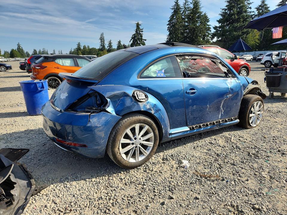 2018 Volkswagen Beetle VIN 3VWJD7AT3JM709088 COPART salvage auction — ROLLOVER, Wa - Bill Of Sale, sold $375 on 2026-08-28 (photo 3)