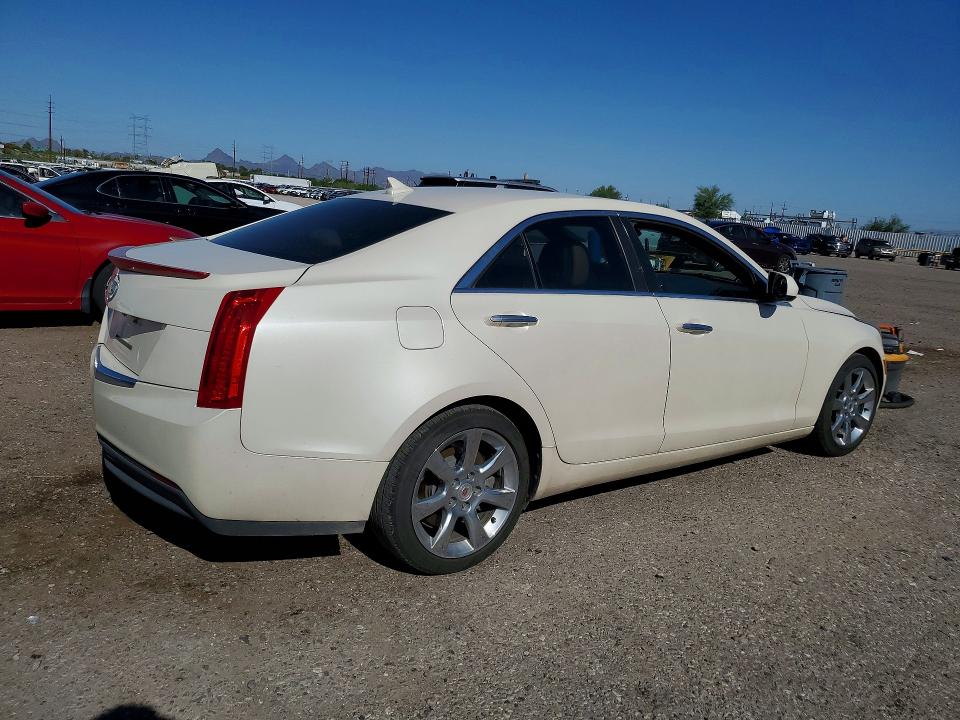 2013 Cadillac Ats VIN 1G6AA5RA6D0117469 COPART salvage auction — UNDERCARRIAGE, AZ - CERT OF TITLE - SALVAGE, sold $600 on 2026-09-10 (photo 3)