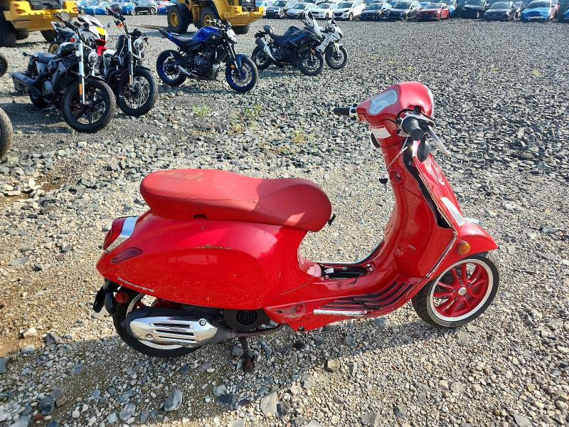 2021 Vespa - VIN ZAPM818G0M5903323 COPART salvage auction — FRONT END, Ny - Mv-907A Salvage Certificate, sold $225 on 2026-08-13 (photo 1)