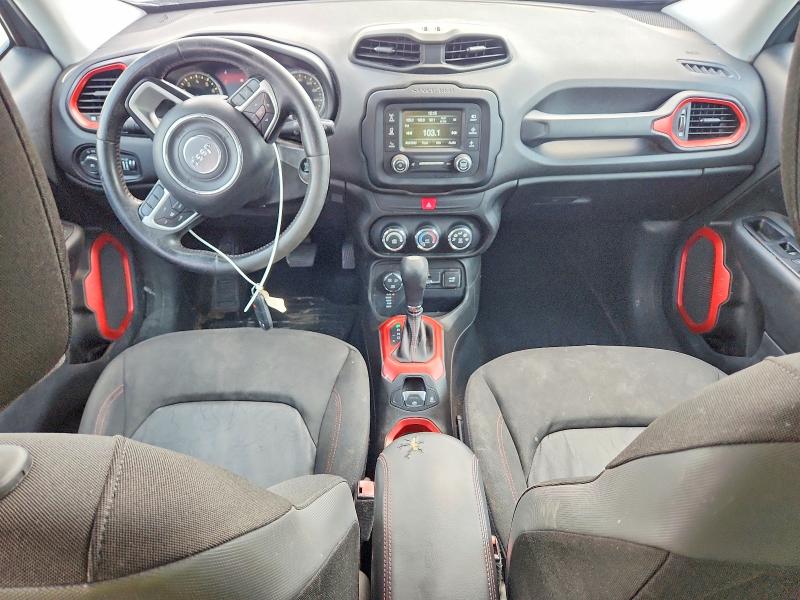 2016 Jeep Renegade VIN ZACCJBCT5GPD61840 COPART salvage auction — FRONT END, OK - CERT OF TITLE-REPOSSESSION, sold $625 on 2026-08-13 (photo 8)