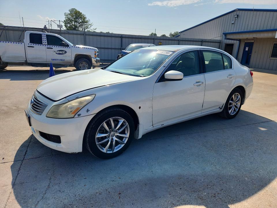 2009 Infiniti G37 VIN JNKCV61FX9M355380 COPART salvage auction — FRONT END, MS - CERT OF TITLE-REBUILT (P), sold $1,300 on 2026-09-03 (photo 1)
