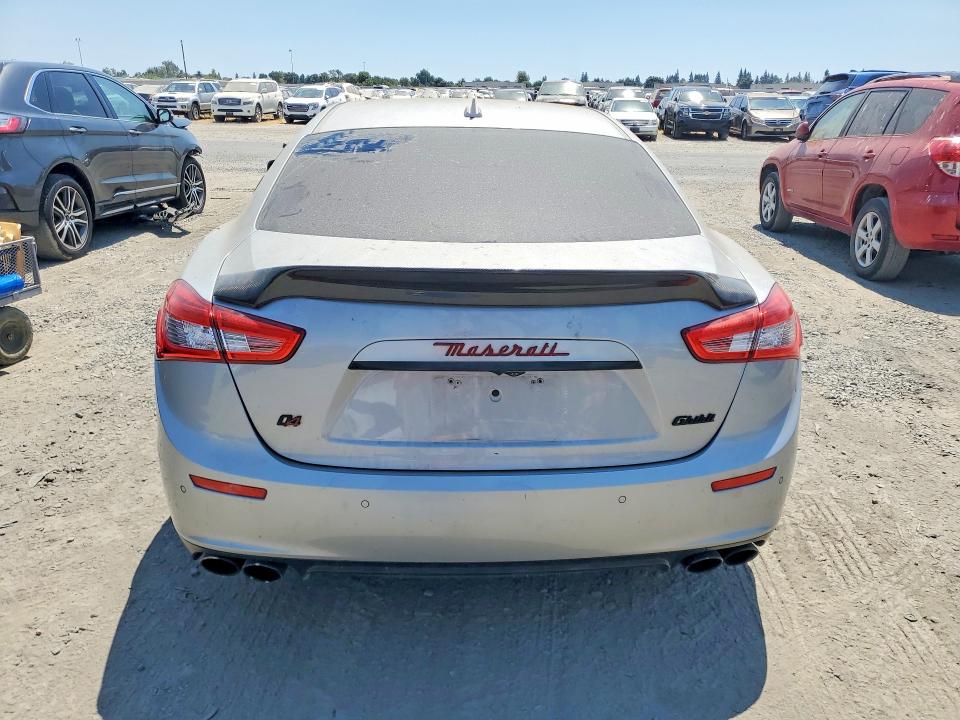 2015 Maserati Ghibli VIN ZAM57RTA3F1153450 COPART salvage auction — NORMAL WEAR, Nv - Dis/Dlr/Exp Only Clean Title (P), sold $950 on 2026-08-11 (photo 6)