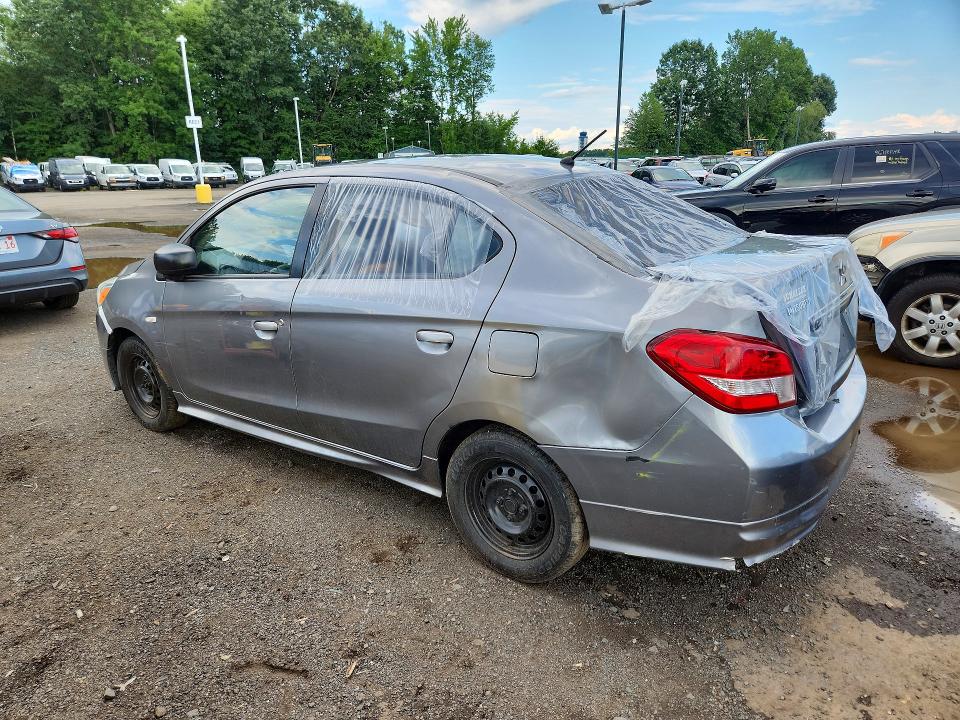2019 Mitsubishi Mirage VIN ML32F3FJ2KHF08585 COPART salvage auction — ALL OVER, Ct - Certificate Of Title (P), sold $2,500 on 2026-08-19 (photo 2)