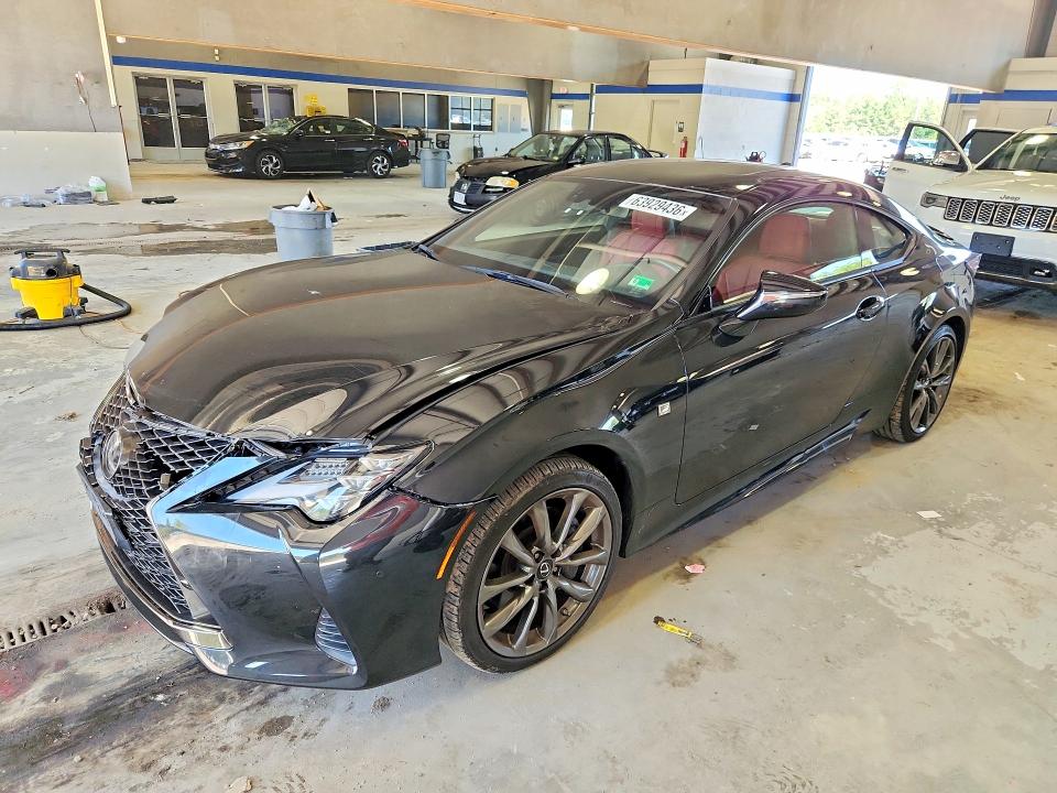 2021 Lexus Rc VIN JTHGZ5DC0M5010606 — COPART salvage auction photo