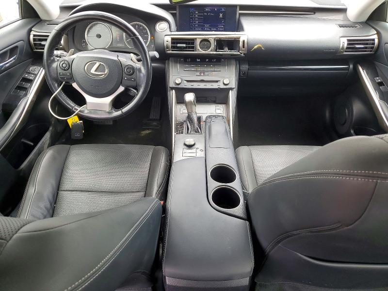 2016 Lexus Is VIN JTHBA1D2XG5028620 COPART salvage auction — FRONT END, Ca - Salvage Certificate, sold $6,900 on 2026-08-26 (photo 8)