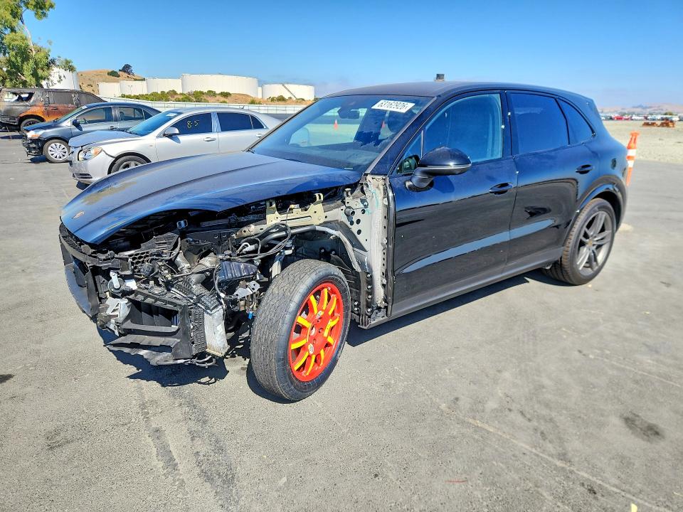 2024 Porsche Cayenne VIN WP1AA2AY4RDA03943 COPART salvage auction — FRONT END, CA - SALVAGE CERTIFICATE, sold $34,250 on 2026-08-17 (photo 1)