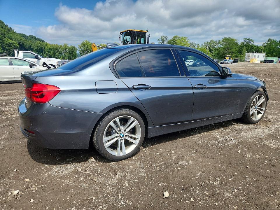 2016 BMW 3er VIN WBA8E3G56GNT26533 COPART salvage auction — FRONT END, Ny - Mv-907A Salvage Certificate, sold $3,800 on 2026-08-20 (photo 3)