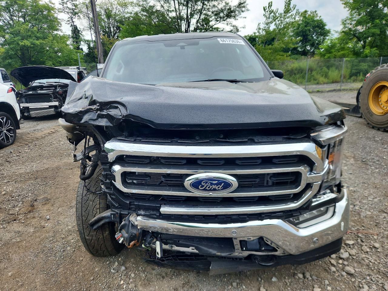 2023 Ford F-150 Lightning VIN 1FTFW1ED2PFD27842 COPART salvage auction — Front End, NJ - CERT OF TITLE-SALVAGE, sold $12,700 on 2026-09-15 (photo 5)