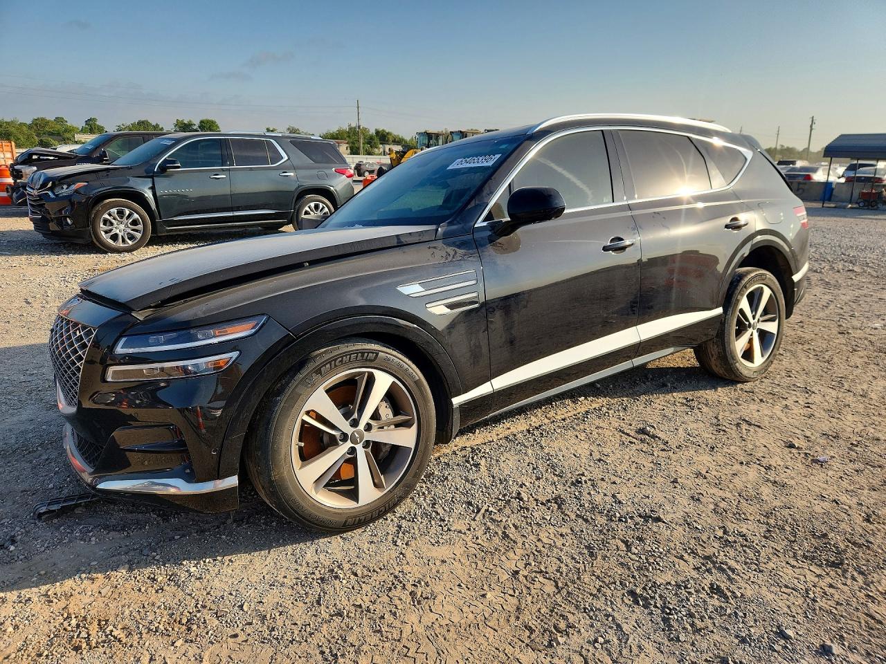 2022 Genesis GV80 VIN KMUHCESC9NU077350 — COPART salvage auction photo