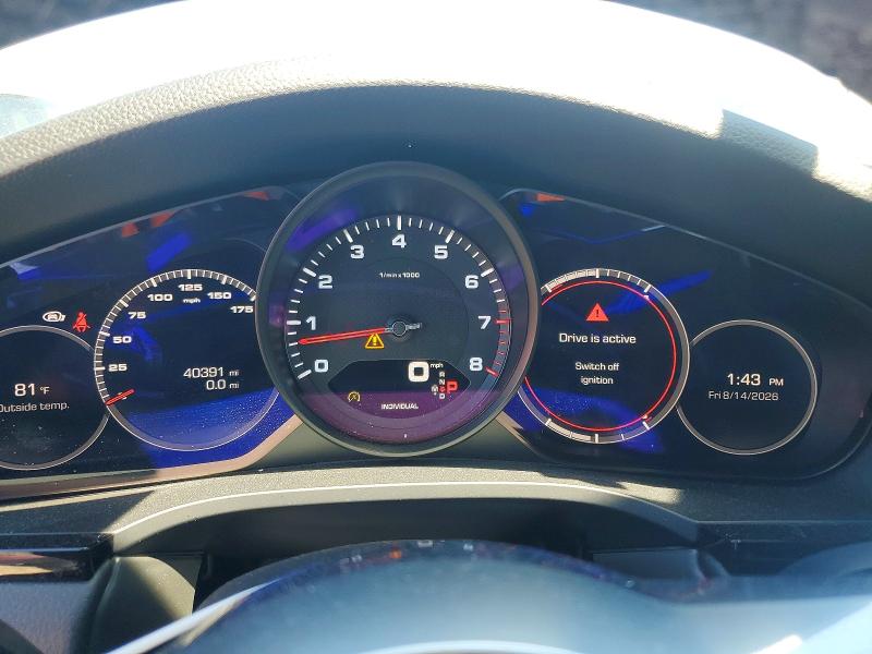 2020 Porsche Cayenne VIN WP1AA2AY2LDA00546 COPART salvage auction — FRONT END, Salvage Title, sold $18,400 on 2026-08-20 (photo 9)