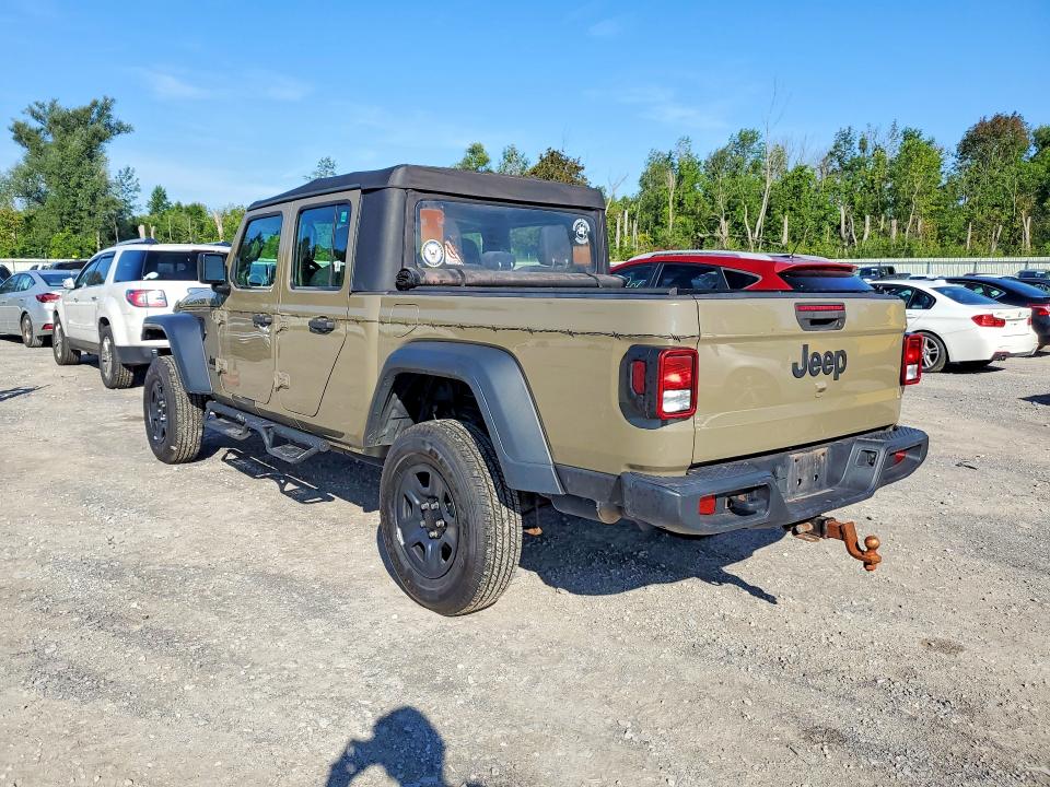 2020 Jeep Gladiator VIN 1C6HJTAG0LL171693 COPART salvage auction — MINOR DENT/SCRATCHES, Ny - Certificate Of Title, sold $9,500 on 2026-09-02 (photo 2)