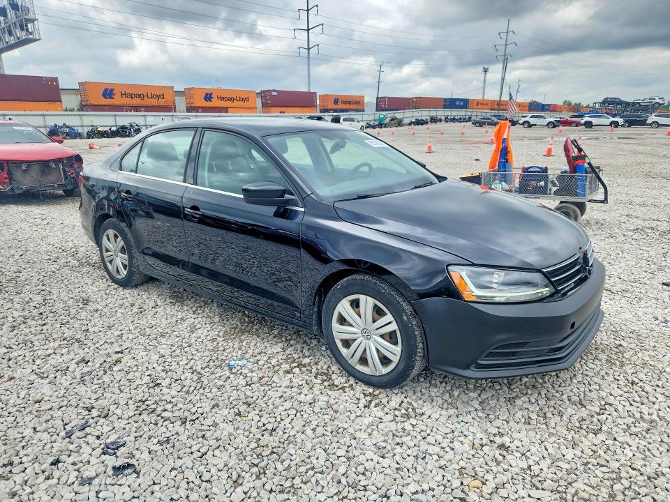 2017 Volkswagen Jetta VIN 3VW2B7AJ5HM257423 COPART salvage auction — FRONT END, Oh - Cert Of Title-Salvage, sold $175 on 2026-10-02 (photo 4)