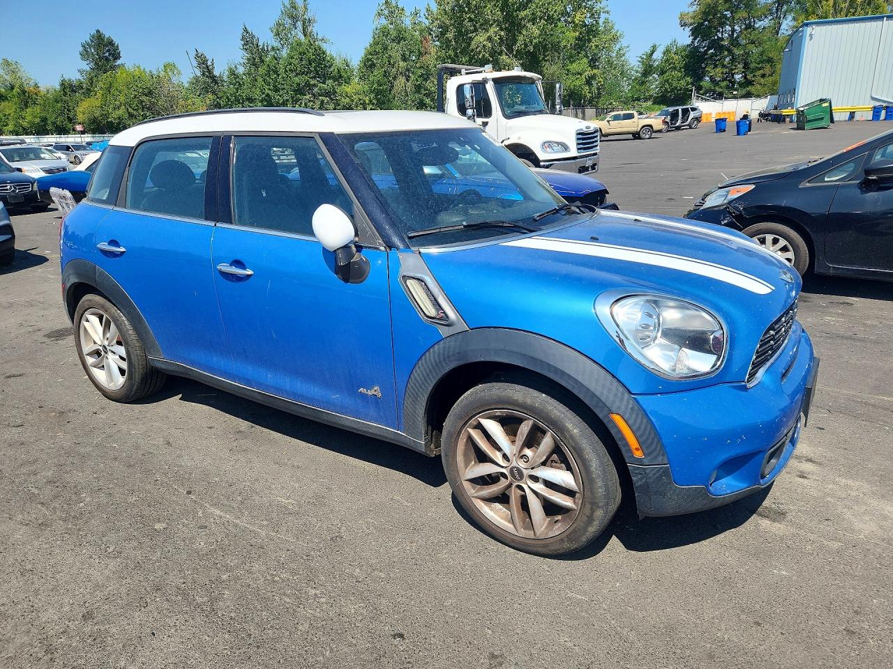 2014 Mini Cooper VIN WMWZC5C53EWP38248 COPART salvage auction — Front End, SC - NON PUBLIC CLEAN TITLE, sold $400 on 2026-08-26 (photo 4)