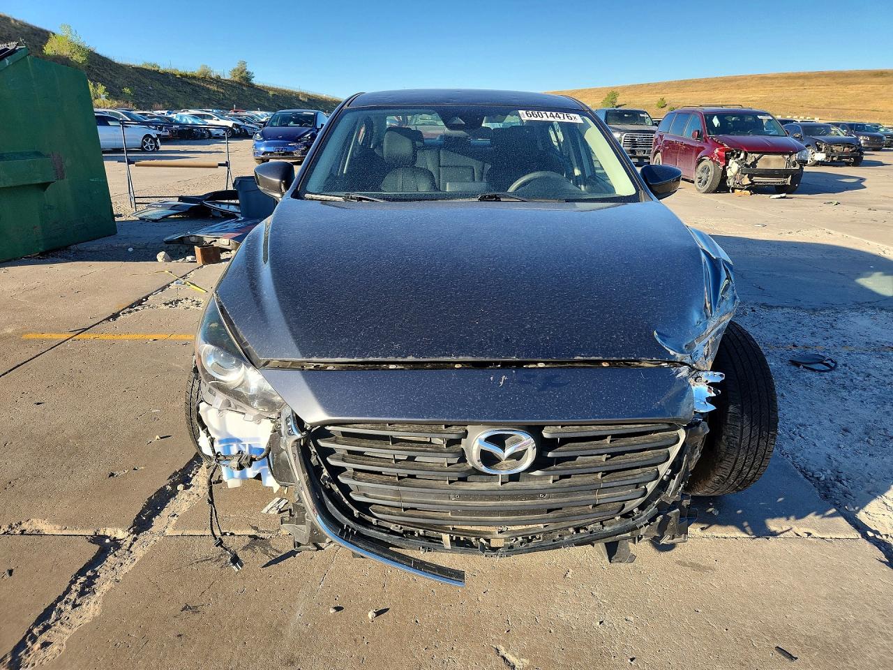 2018 Mazda 3 VIN 3MZBN1U7XJM185242 COPART salvage auction — Front End, Bs - Non-Repairable, sold $1,650 on 2026-09-21 (photo 5)
