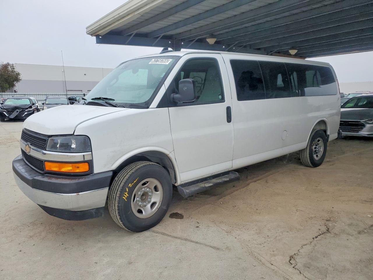 2025 Chevrolet Express 3500 VIN 1GAZGPFP2S1254198 — COPART salvage auction photo