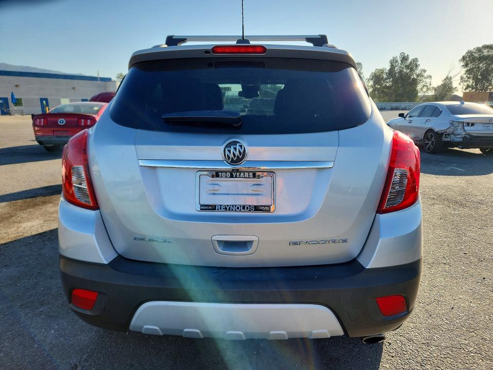 2015 Buick Encore VIN KL4CJASB0FB266558 COPART salvage auction — SIDE, Ca - Salvage Certificate, sold $1,900 on 2026-09-10 (photo 6)