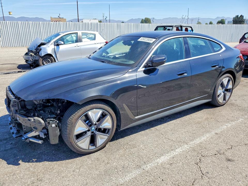 2024 BMW I4 VIN WBY43AW03RFS23406 — COPART salvage auction photo