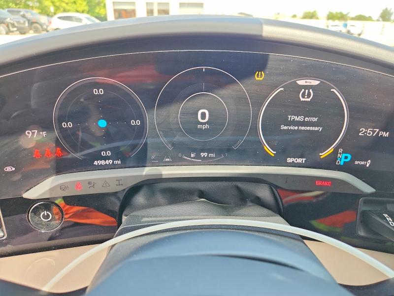 2022 Porsche Taycan VIN WP0AA2Y15NSA15747 COPART salvage auction — REJECTED REPAIR, Fl - Cert Of Title Slvg Rebuildable, sold $31,000 on 2026-09-21 (photo 9)