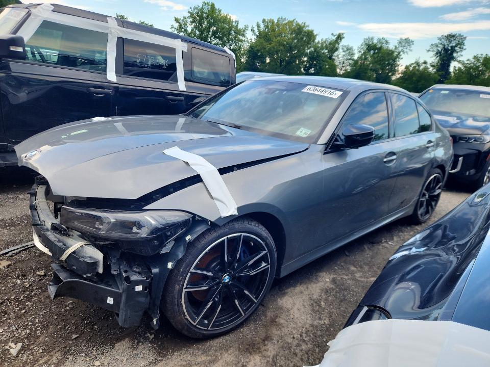 2025 BMW M3 VIN 3MW69FT05S8F28217 — COPART salvage auction photo