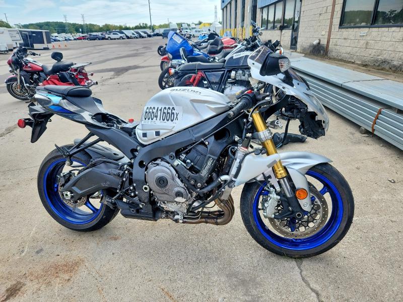 2026 Suzuki Gsx-r VIN JS1GR7MA7T7100344 COPART salvage auction — FRONT END, Mi - Scrap Certificate Of Title, sold $2,600 on 2026-09-25 (photo 1)