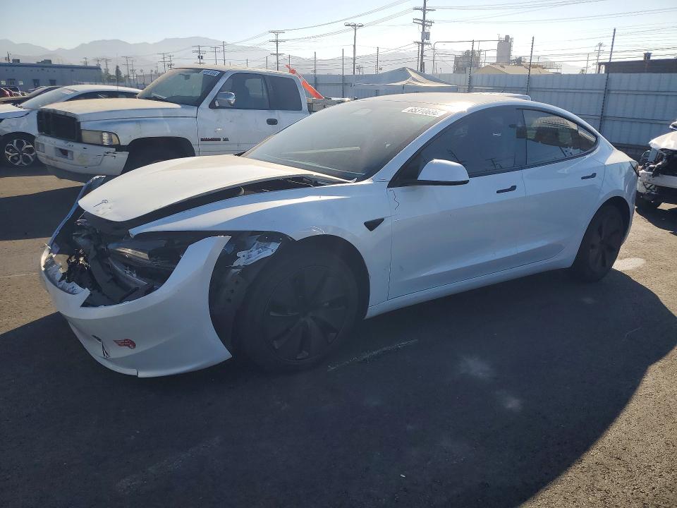 2024 Tesla Model 3 VIN 5YJ3E1EB6RF772600 — COPART salvage auction photo