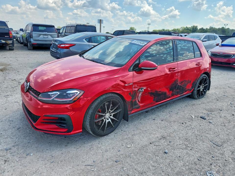 2018 Volkswagen Gti VIN 3VW447AU7JM251934 — COPART salvage auction photo