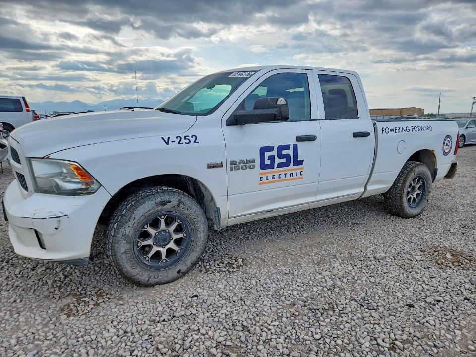 2013 Ram 1500 VIN 1C6RR7FT6DS554717 COPART salvage auction — REAR END, Ut - Salvage Certificate, sold $700 on 2026-09-01 (photo 1)