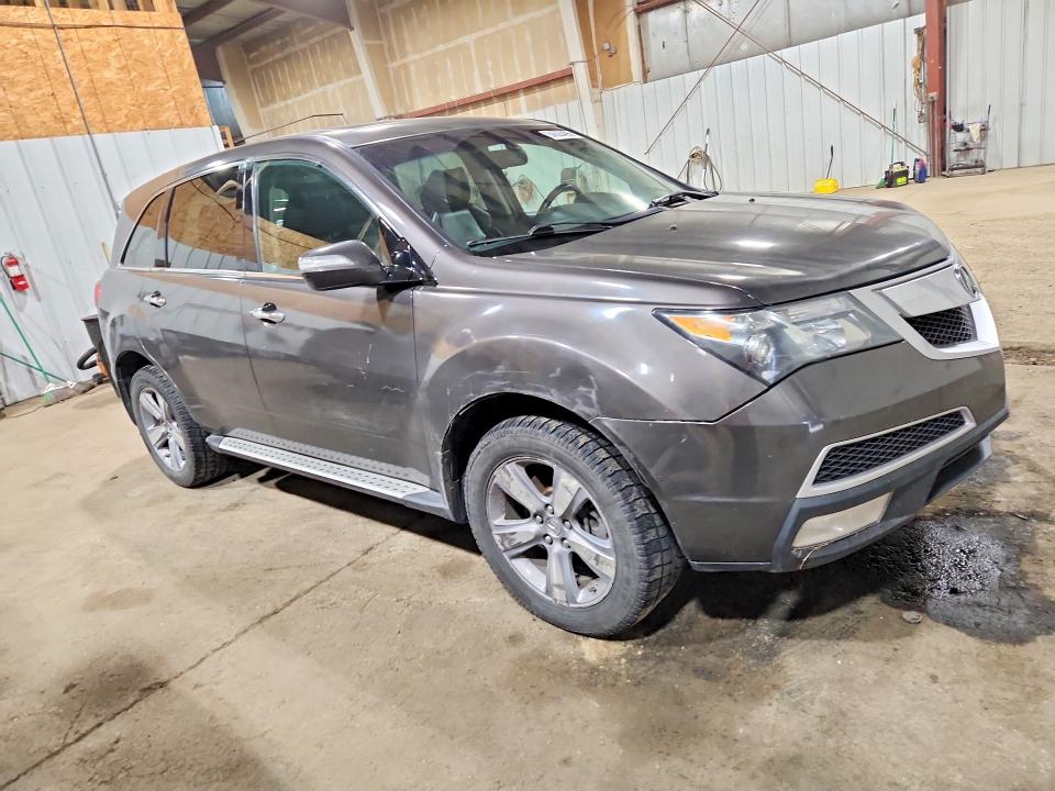 2012 Acura Mdx VIN 2HNYD2H34CH526076 COPART salvage auction — SIDE, Ak - Bill Of Sale- Salvage, sold $2,350 on 2026-09-08 (photo 4)
